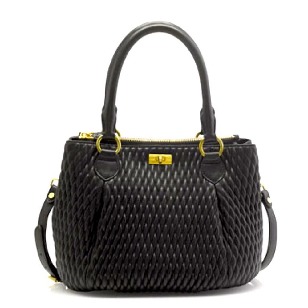 J. Crew Brampton Quilted Hobo Bag Like New. Real Leather.